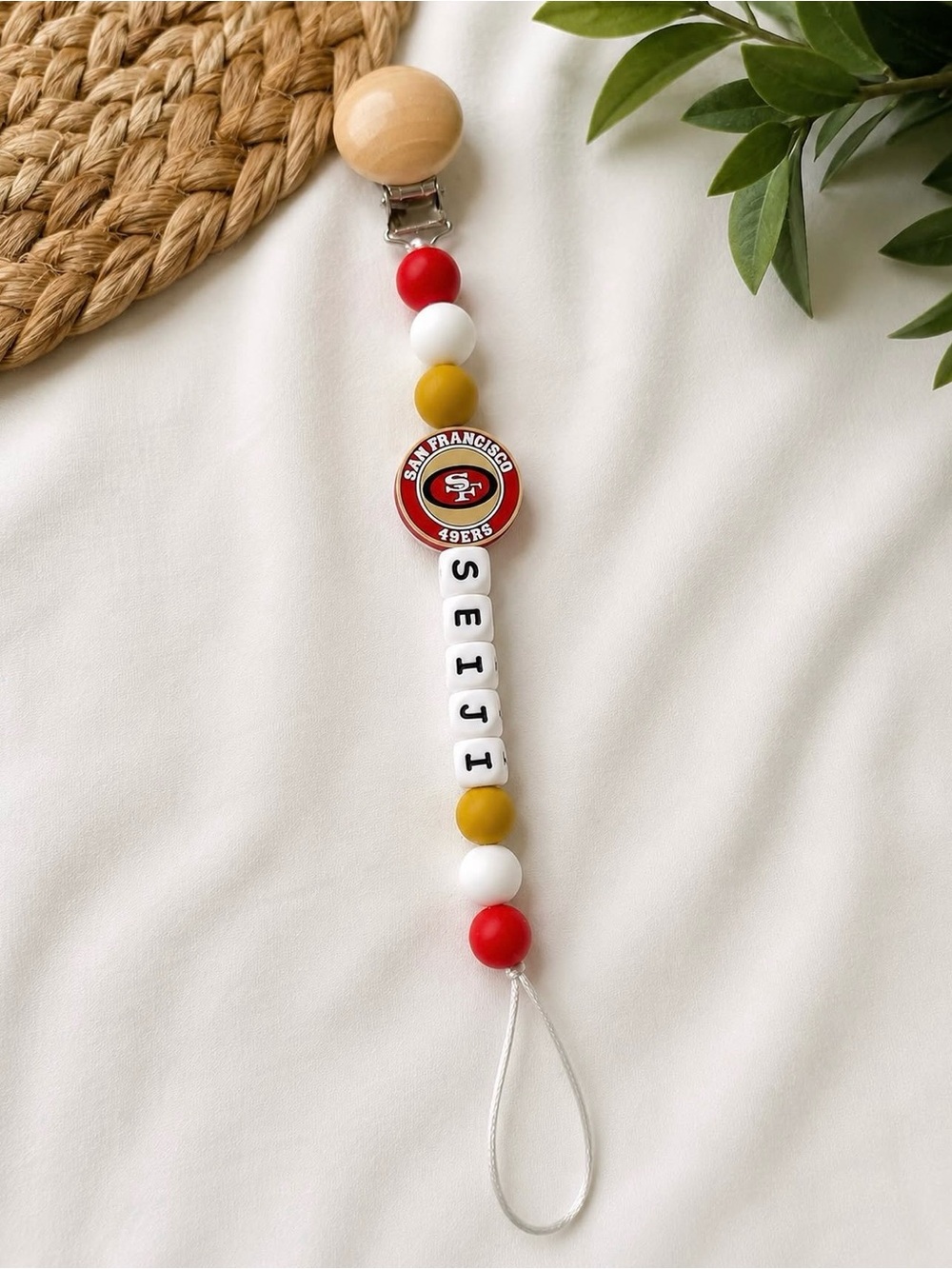 NFL Pacifier Clip
